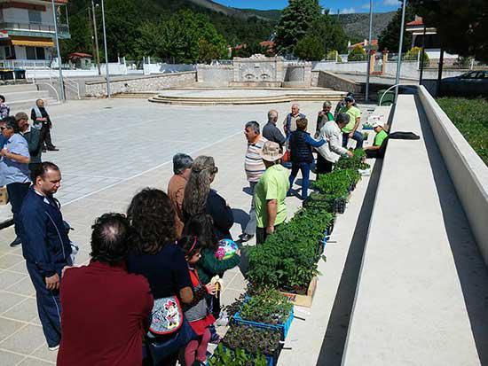 Γιορτή των σπόρων από την ομάδα Πελίτι Ν.Κοζάνης στην Ξηρολίμνη