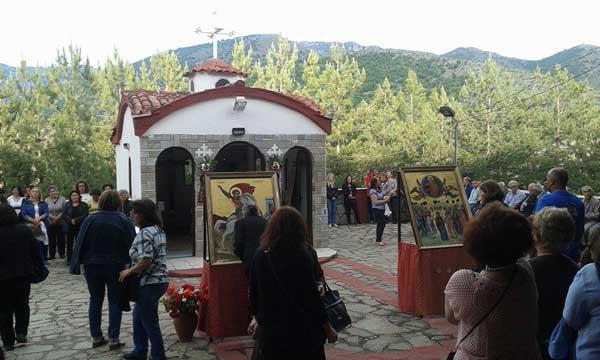 Με λαμπρότητα γιορτάστηκε η Ιερά πανήγυρης της Αναλήψεως στην Ακρινή (φωτο)