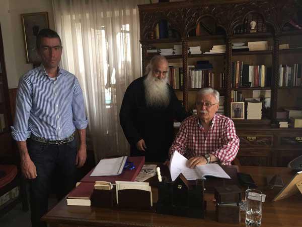 Υπογραφή προγραμματικών συμβάσεων για εκπόνηση μελετών μεταξύ Δήμου Βοΐου και Κουκουλιδείου Ιδρύματος