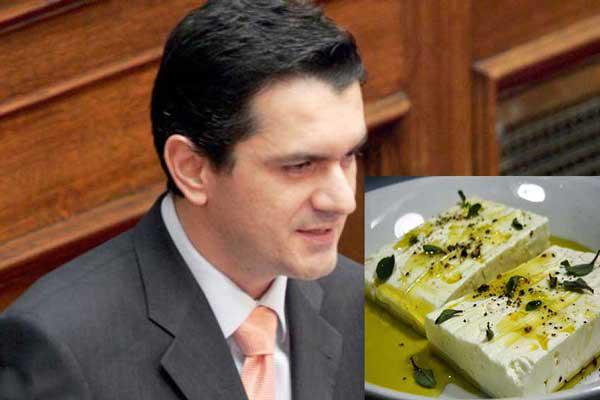 Σφοδρή αντιπαράθεση μεταξύ του Τομεάρχη Αγροτικού της Ν.Δ. Γ. Κασαπίδη και του Υπουργού Α.Α.Τ. Β. Αποστόλου για την εκχώρηση του ονόματος της φέτας και της ελιάς Καλαμάτας στον Καναδά και τη Ν.Αφρικη