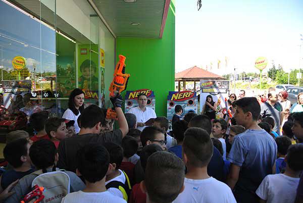 Nerf: Το παιχνίδι που τρελαίνει τα παιδιά στο Funny  Bunny