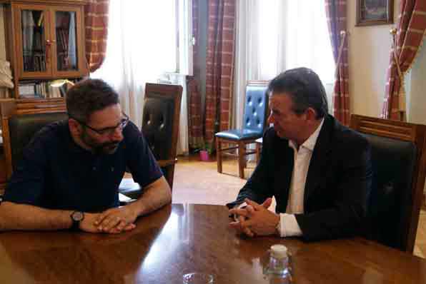 Με τον Αναπληρωτή υπουργό Εργασίας Αναστάσιο Πετρόπουλο συναντήθηκε ο Δήμαρχος Κοζάνης για θέματα ενίσχυσης της απασχόλησης
