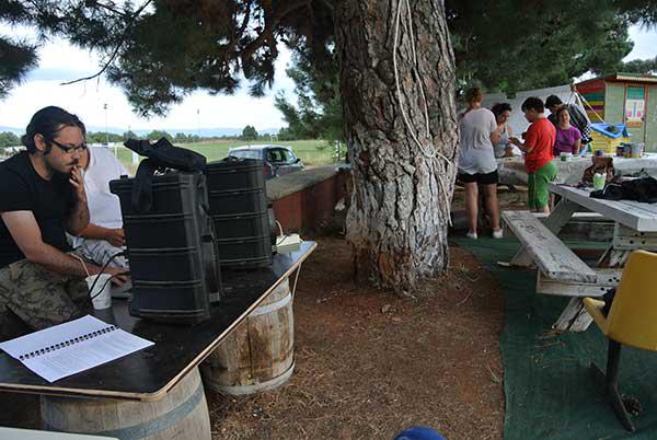 Στο υπέροχο περιβάλλον της “Κιβωτού” πραγματοποιείται η Καλλιτεχνική Κατασκήνωση του ΔΗ.ΠΕ.ΘΕ.