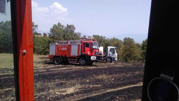 Πυρκαγιά στην Τ.Κ.Κερασιάς (φωτογραφίες)