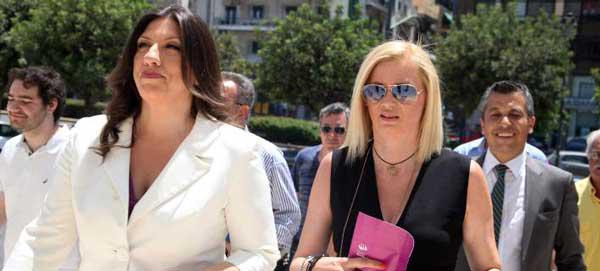 Ζωή και Ραχήλ κατέθεσαν την ιδρυτική διακήρυξη της «Πλεύσης Ελευθερίας»