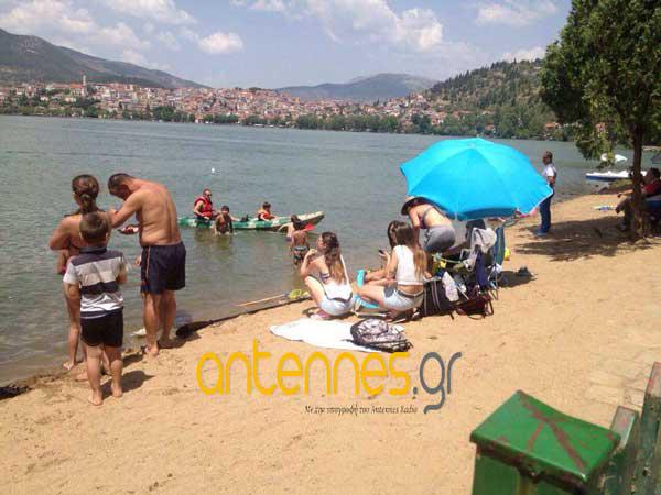 Tο πρώτο beach party στην πλαζ της λίμνης της Καστοριάς!