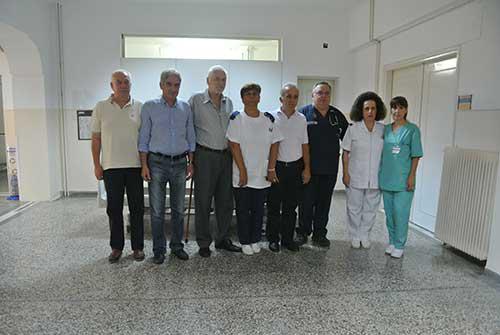 21 κρεβάτια δώρισε εκ νέου ο Θόδωρος Καρυπίδης στην καρδιολογική του Μαμάτσειου