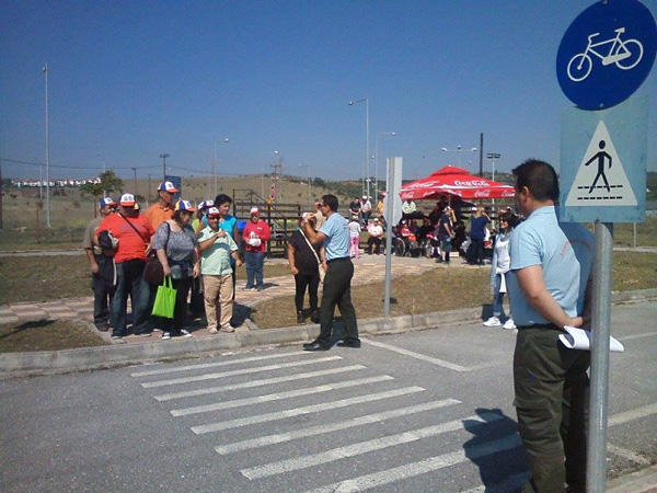 Μαθητές από το Ειδικό εργαστήρι και το ΚΔΑΠ ΜΕΑ στο πάρκο κυκλοφοριακής αγωγής