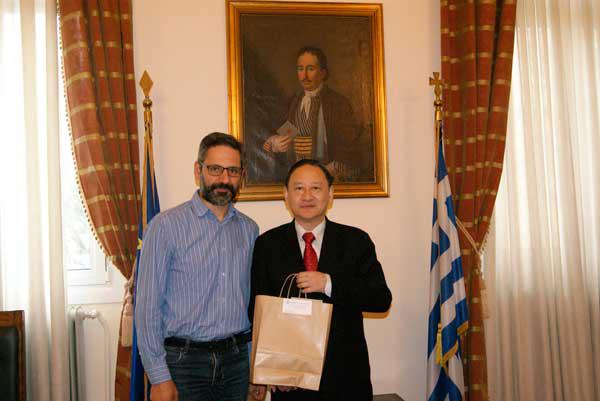Ο Δήμαρχος Κοζάνης συναντήθηκε με τον Πρόξενο της Δημοκρατίας της Κίνας (Ταιβάν)