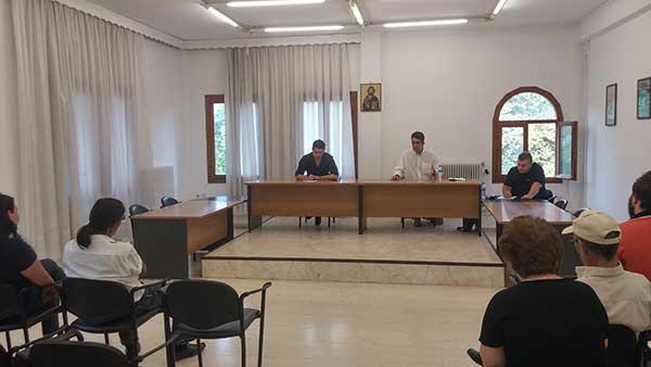 Συνάντηση του Βουλευτή Ν. Κοζάνης (ΣΥΡΙΖΑ), Γιάννη Θεοφύλακτου στην Αιανή με τον Εμπορικό Σύλλογο Αιανής