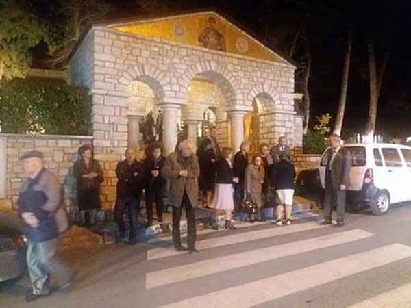 Πανηγυρικός εσπερινός στον Άγιο Δημήτριο
