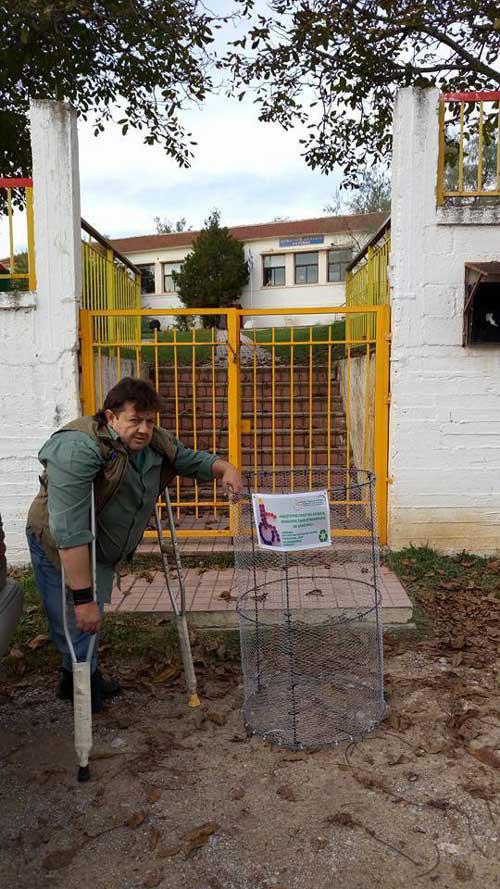 Δύο ακόμη Ειδικοί Κάδοι Συγκέντρωσης Πλαστικών Καπακιών τοποθετήθηκαν στον Ελλήσποντο