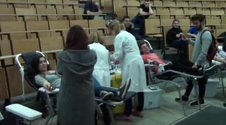Δεκάδες φοιτητές συμμετείχαν στη δράση εθελοντικής αιμοδοσίας στο ΤΕΙ Κοζάνης