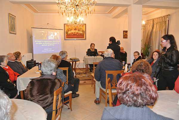 Δεκάδες κόσμος στην ομιλία για τον Άγιο Λουκά τον Ιατρό στον Ι.Ν. των Αγίων Αναργύρων