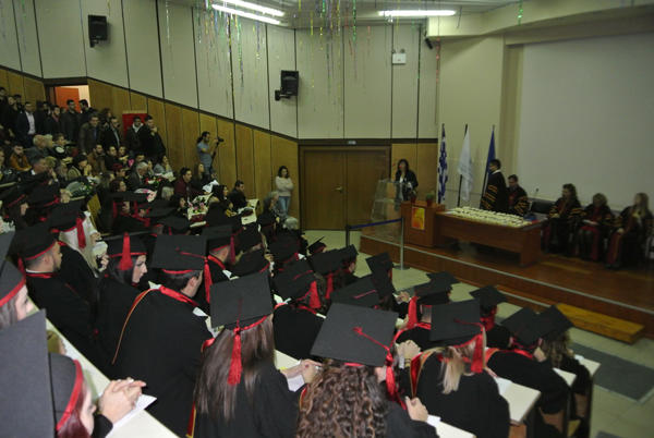 Τελετή αποφοίτησης του τμήματος Χρηματοοικονομικής και Λογιστικής ΤΕΙ Δυτ. Μακεδονιας