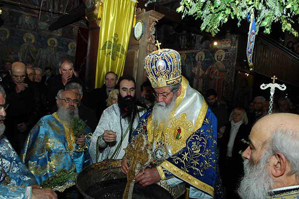 Αγιασμός των υδάτων στον Μητροπολιτικό Ιερό Ναό Αγίου Νικολάου Κοζάνης