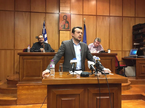 Νίκος Παππάς στην κεντρική πολιτική ομιλία στην Κοζάνη: “Εμείς σήμερα γιορτάζουμε.Ο κ. Μητσοτάκης κάνει μνημόσυνο στην αριστερή παρένθεση”