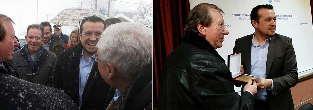 Νίκος Παππάς: “Χωριό πρότυπο που δίνει μαθήματα αλληλεγγύης” ο Πεντάλοφος