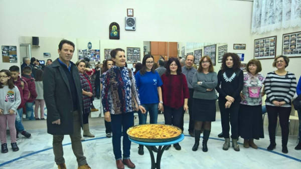 Κοπή βασιλόπιτας από το σύλλογο “Φίλοι της παράδοσης”