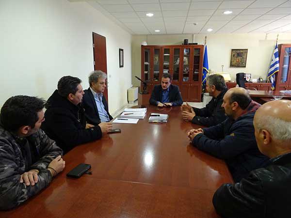 Συνάντηση με τον Υπουργό Περιβάλλοντος και Ενέργειας για το Προεδρικό Διάταγμα Ακρινής και Αναργύρων