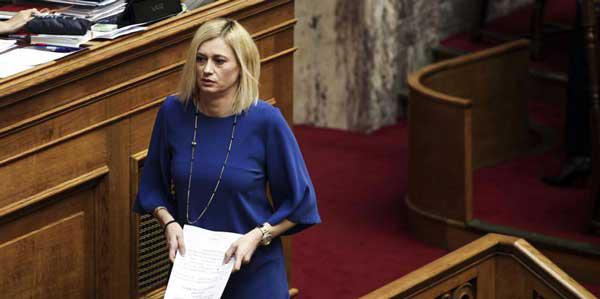 Ραχήλ Μακρή: «Την ώρα που η ΝΔ εξαντλεί την πολιτική αντιπαράθεση στο ποδόσφαιρο, η κυβέρνηση ΣΥΡΙΖΑ – ΑΝΕΛ αυξάνει τους μισθούς των Golden Boys του ΟΔΔΗΧ»