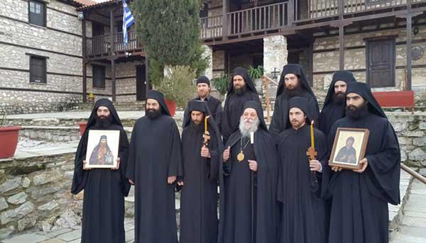 Κουρά δύο νέων μοναχών στην Ι. Μονή Αγ. Νικάνορος Ζάβορδας