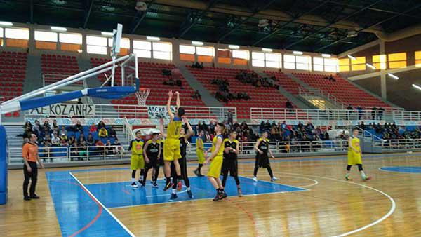 Στον τελικό η Α.Ε. Κοζάνης του Final-4 του Παιδικού Πρωταθλήματος Μπάσκετ της Ε.ΚΑ.Σ.ΔΥ.Μ.