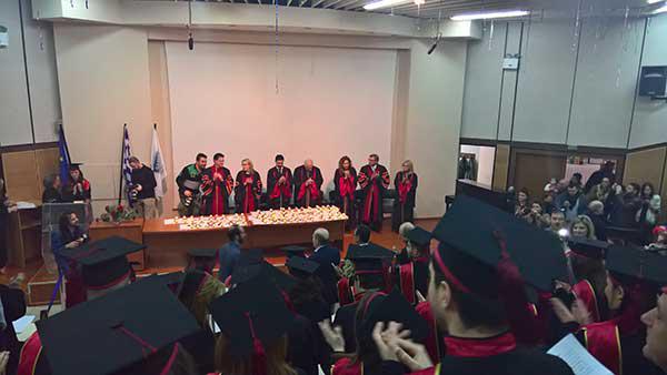 Ορκίστηκαν οι διπλωματούχοι του μεταπτυχιακού του ΤΕΙ «Λογιστική και Ελεγκτική»