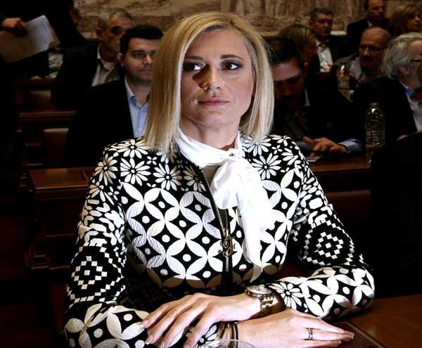 Η Ραχήλ Μακρή μάρτυρας κατά της σύμβασης του Ελληνικού Δημοσίου με την κοινοπραξία Fraport για τα αεροδρόμια
