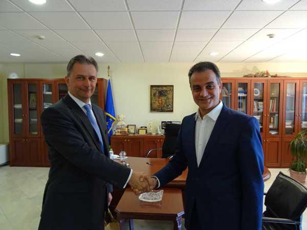 Επίσκεψη του Ούγγρου Πρέσβη στον Περιφερειάρχη Δυτικής Μακεδονίας