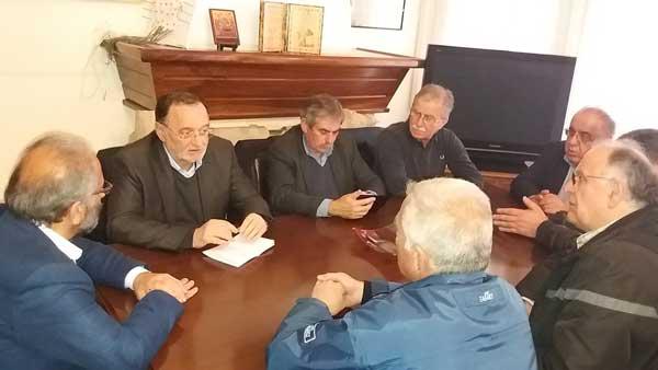 Τον Δήμαρχο Εορδαίας Σάββα Ζαμανίδη επισκέφτηκε ο Παναγιώτης Λαφαζάνης