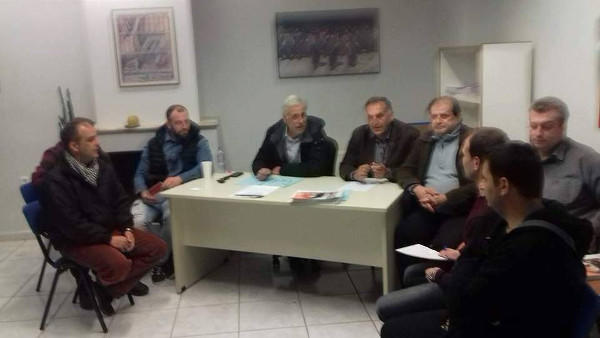 Συνάντηση Συντονιστικής Νομαρχιακής Επιτροπής ΣΥΡΙΖΑ ΠΕ Κοζάνης με Σύλλογο Ανέργων & Ανάπτυξης