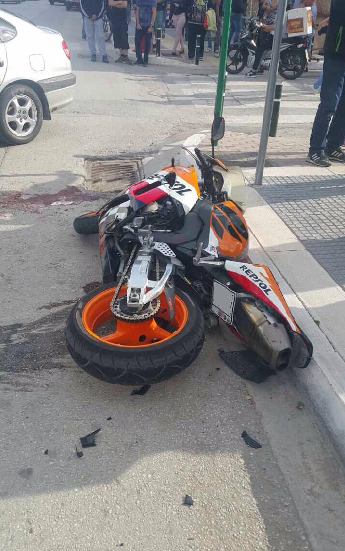 Τροχαίο με δύο τραυματίες στην Πτολεμαΐδα