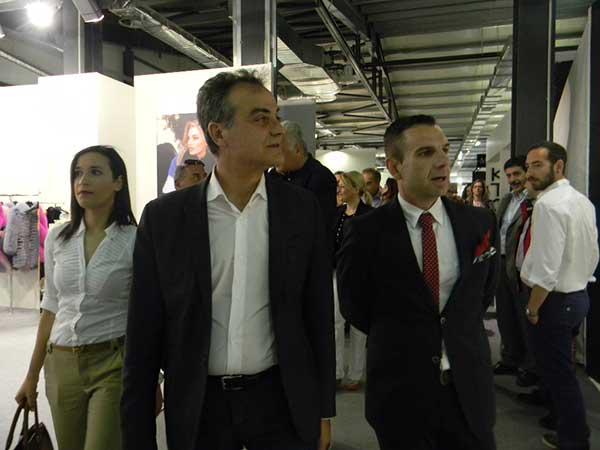 Επίσκεψη του Θεόδωρου Κρυπίδης στην 42η Διεθνή Έκθεση Γούνας Καστοριάς