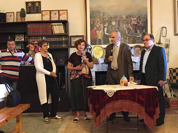 Θεία Λειτουργία και βράβευση της Ελένης Δημοπούλου για τον Σύλλογο “Κασμιρτζίδων”