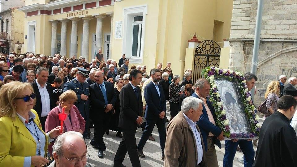 Λιτανεία και ευχαριστήρια δέηση για τον μεγάλο σεισμό του 1995 στην Κοζάνη