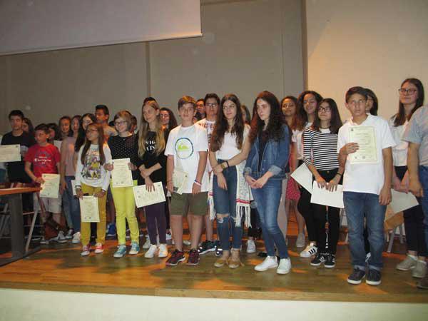 Βραβεύτηκαν μαθητές που διακρίθηκαν σε πανελλήνιους μαθηματικούς διαγωνισμούς (ΦΩΤΟ)