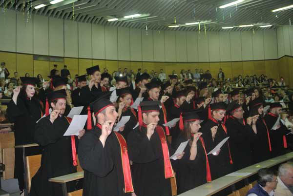 Ορκωμοσία αποφοίτων Λογιστικής και Διοίκησης Επιχειρήσεων στο ΤΕΙ Κοζάνης