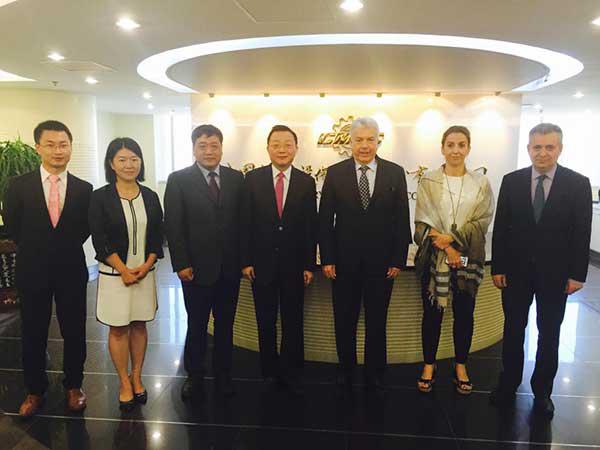 Πρόεδρος και Διευθύνων Σύμβουλος της ΔΕΗ κ. Μ. Παναγιωτάκης ΣΕ επαφές με εκπροσώπους κινεζικών εταιρειών