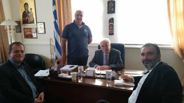 Συνάντηση αντιπροσωπείας του ΣΥΡΙΖΑ ΠΕ Κοζάνης με το Δήμαρχο Βοϊου