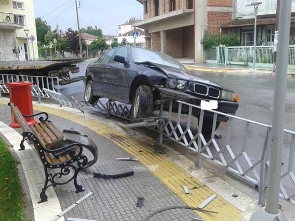 Τροχαίο ατύχημα στο κέντρο της Πτολεμαΐδας