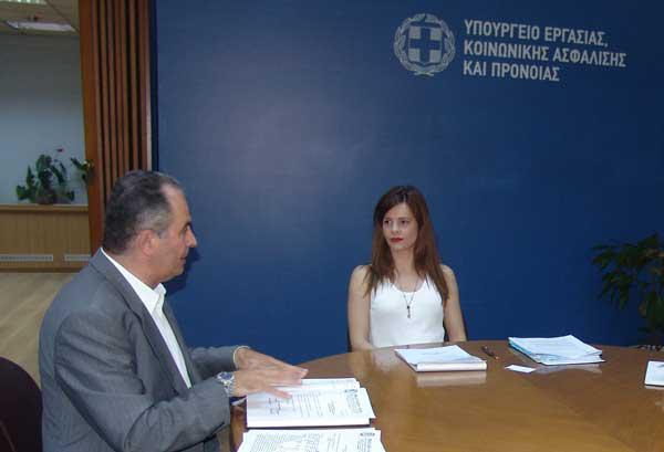 Συνάντηση ΓΕΝΟΠ / ΔΕΗ με την υπουργό Εργασίας