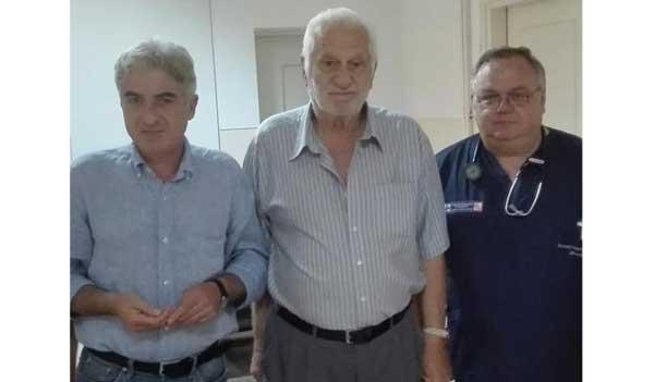Συλλυπητήριο μήνυμα για την απώλεια του ευεργέτη του Νοσοκομείου Κοζάνης Θεόδωρου Καρυπίδη