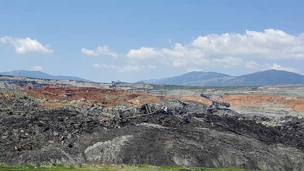 Αμύνταιο: Τεράστια κατολίσθηση στο ορυχείο -Εκκενώθηκαν σπίτια για λόγους ασφαλείας