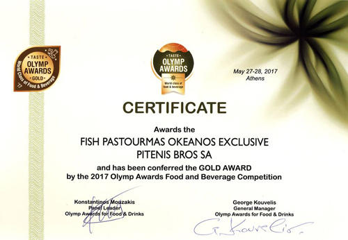 Πέντε βραβεία στον Πιτένη στο Taste Olymp Awards