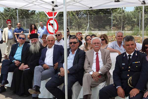 Ο Δήμαρχος Βοΐου και πρόεδρος της ΔΙΑΔΥΜΑ στα εγκαίνια της Μονάδας Επεξεργασίας Απορριμμάτων
