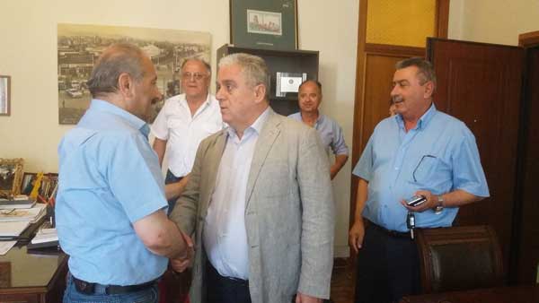 Συνάντηση Δημάρχου Εορδαίας και Γ.Γ. Συντονισμού Διαχείρισης Αποβλήτων του Υπουργείου Εσωτερικών