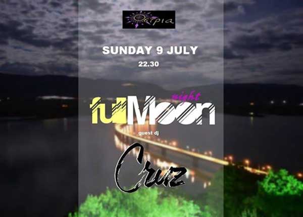 Full Moon Night στο Cafe Bar Όστρια στη Νεράιδα σήμερα Κυριακή 