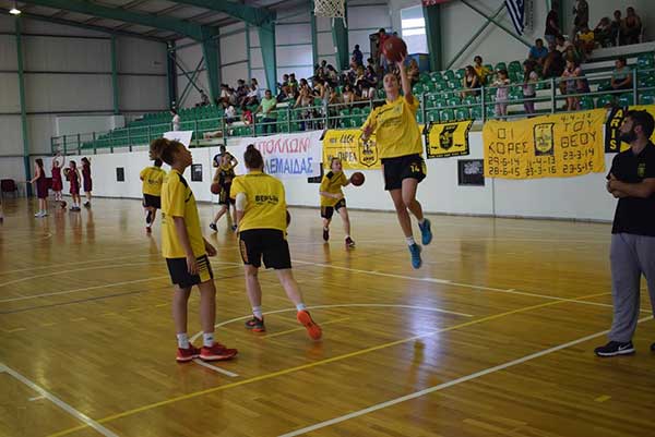 Συνεχίζεται το Πανελλήνιο Πρωτάθλημα Νεανίδων καλαθοσφαίρισης στο Κλειστό Γυμναστήριο Τσοτυλίου