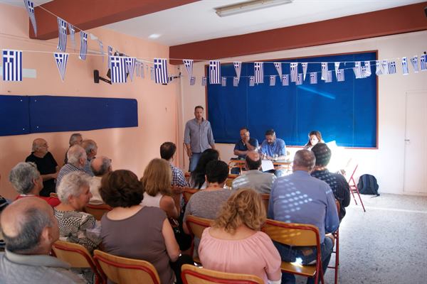 Ο Δήμος Κοζάνης κοντά στους πολίτες- Στην ΤΚ Μαυροδενδρίου συνεχίστηκαν  οι λαϊκές συνελεύσεις με επίκεντρο τη λειτουργία του νέου δικτύου αποχέτευσης